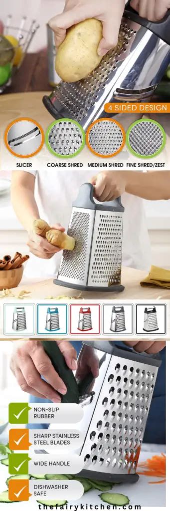 Zester Vs Grater – The Fairy Kitchen