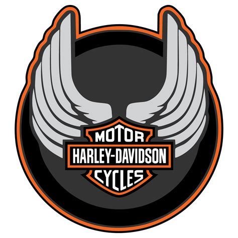 Harley Davidson Logo Vector Graphics Clip Art Decal Motorcycle Png ...