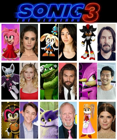 Cast of Sonic The Hedgehog 3 | Fandom