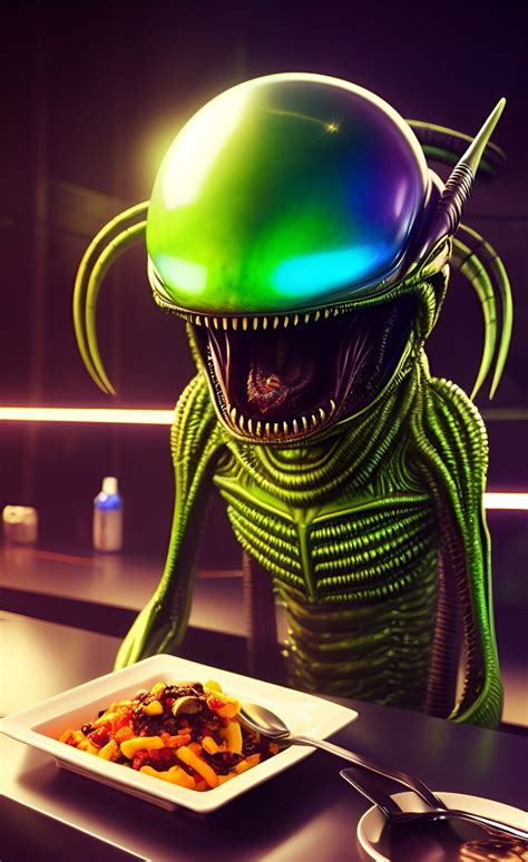 ArtStation - alien enjoy food 850 jpg wombo art pack | Artworks