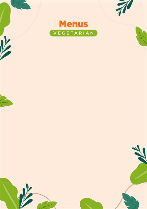 Blank Restaurant Menus - 10 Free PDF Printables | Printablee