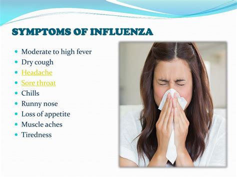 PPT - Influenza: Symptoms, causes, treatment and prevention PowerPoint ...