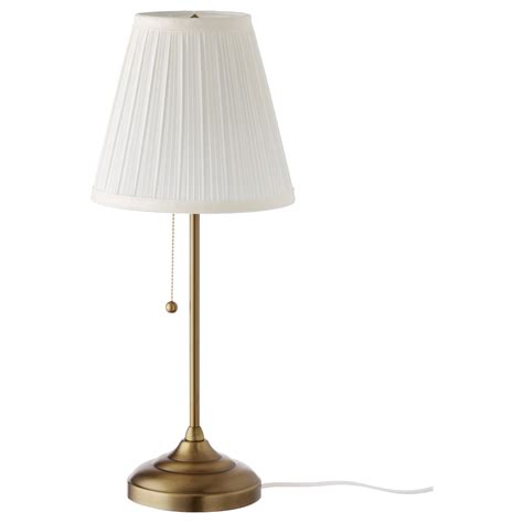 ÅRSTID table lamp, brass/white - IKEA CA