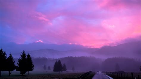 Pink Sunset Wallpaper Hd Desktop Wallpapers 4k Hd | Images and Photos ...