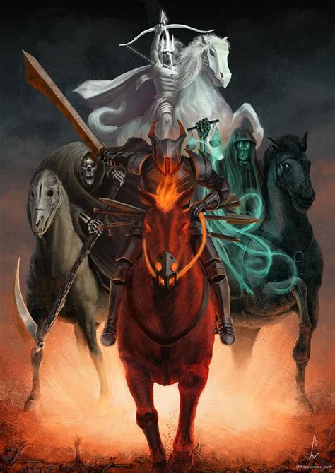 Four horsemen, Digital, 2019 : Art | Four horsemen of the apocalypse ...