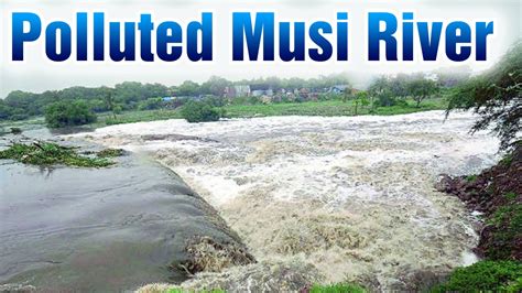 Water Pollution in Musi River - Janam Manam | HMTV News - YouTube