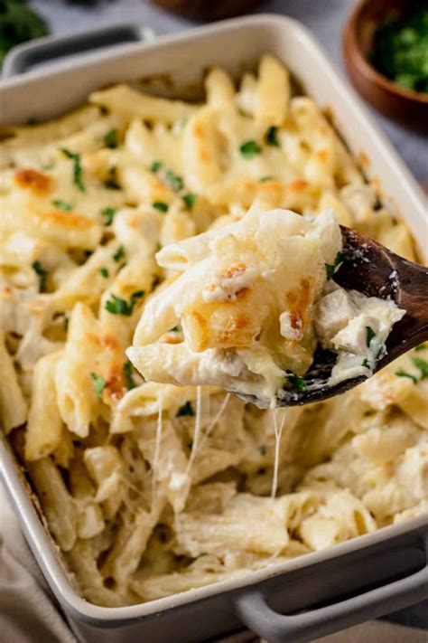 Perfect Baked Chicken Alfredo Recipe