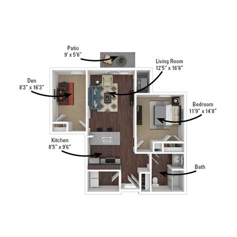 Floor Plans - Orchard View Senior Apartments