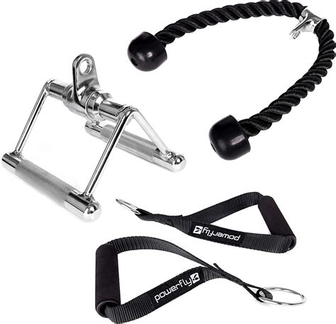 Gym Cable Machine Attachment Set with Tricep Rope, Sri Lanka | Ubuy