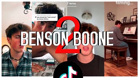 BENSON BOONE #2 | SINGING VIDEO COMPILATION | TIKTOK & INSTAGRAM - YouTube