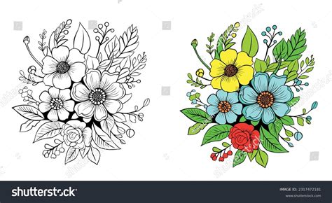 Best Easy Flower Sketch Drawing Royalty-Free Images, Stock Photos ...