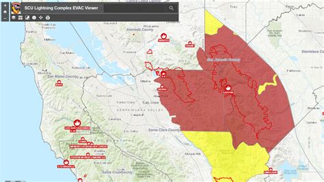 California Wildfire Evacuation Map