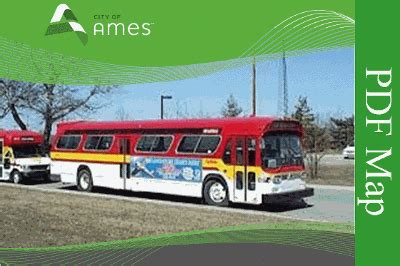 CyRide Bus Route Map