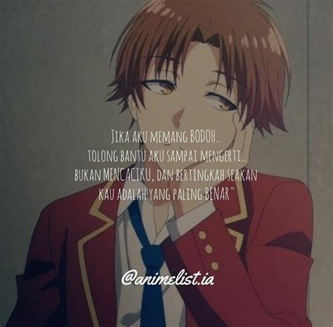 Ayanokouji Kiyotaka Classroom Of The Elite Quotes - Anime Wallpaper HD