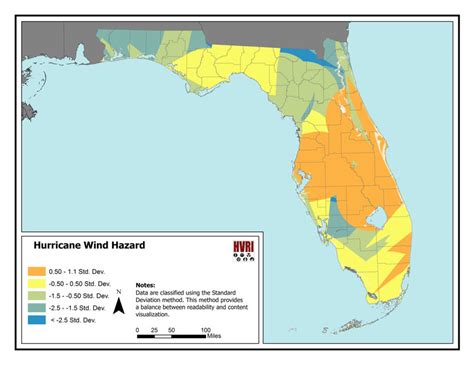 Figure T3-3: Hurricane Wind Zones for the State of Florida | Download ...