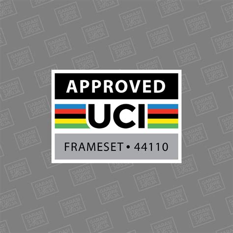 Uci Bike logo decal Sticker Box frame | Shopee Malaysia