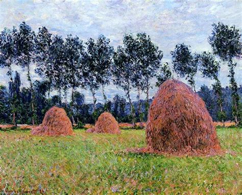 Haystacks By Claude Monet - A Brilliant Demonstration Of Light And Color