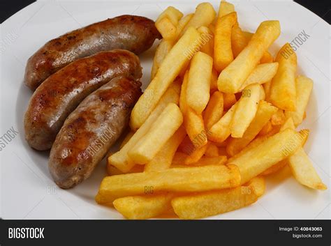 Close Sausage Chips Image & Photo | Bigstock