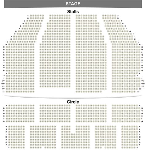 Dominion Theatre Seating Plan