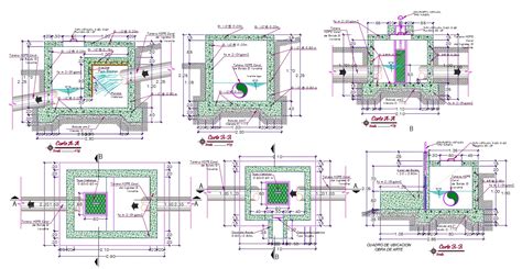 Autocad File Rcc Water Tank Design With Working Drawing Cad File ...