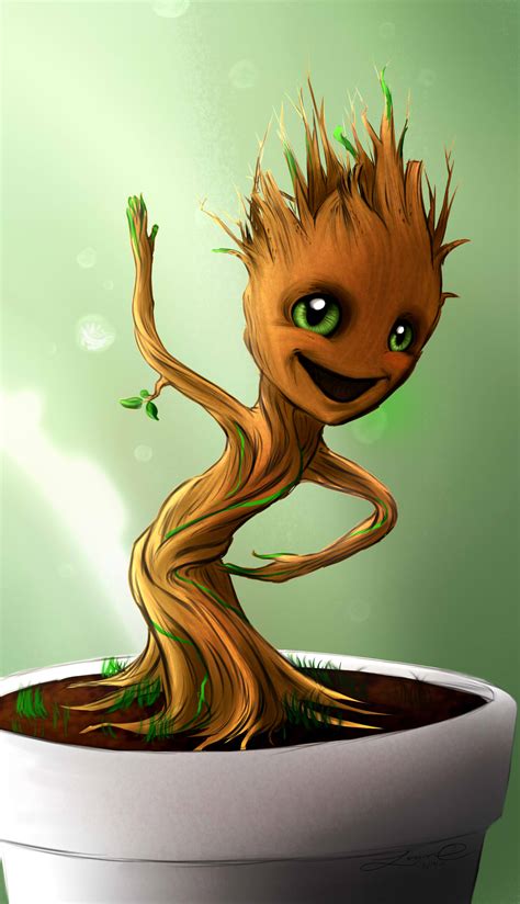 Baby Groot Wallpaper HD - WallpaperSafari