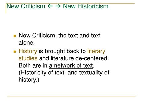 PPT - New Historicism & Cultural Materialism PowerPoint Presentation ...