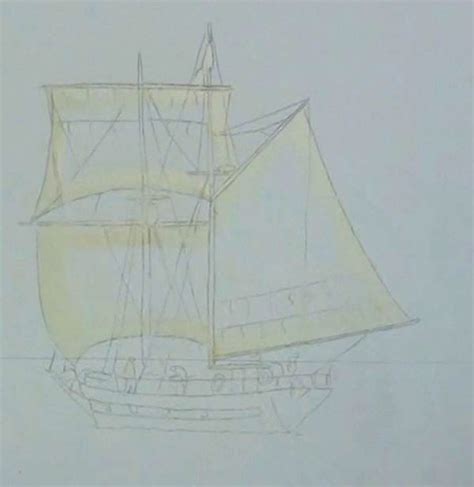 How to Paint a Tall Ship Sailboat in Watercolour — Online Art Lessons