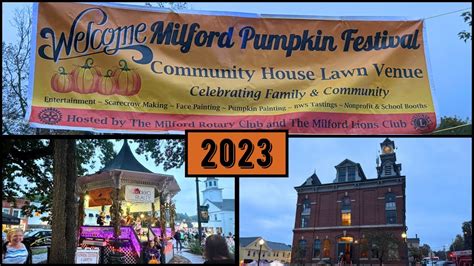 Milford NH Pumpkin Festival ~ 2023 - YouTube