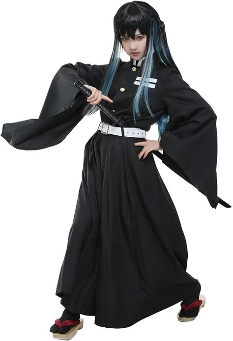 miccostumes Mens Mist Pillar Muichiro Tokito Cosplay Costume Uniforms ...