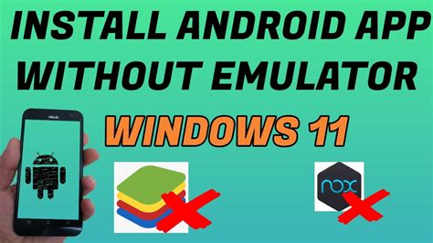 How To Install Android Apps On Windows 11 - YouTube