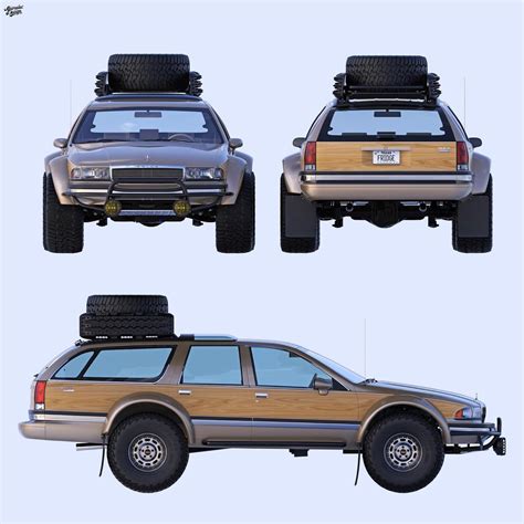 Artist Imagines Arctic Adventure-Ready Buick Roadmaster