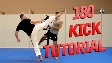 Taekwondo 180 Turning Kick Tornado Kick Tutorial Deutsch - YouTube