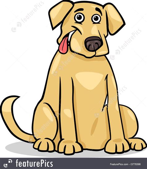 Labrador Cartoon Drawing | Free download on ClipArtMag