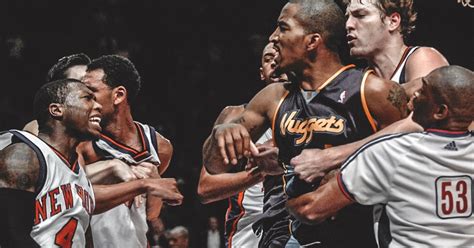 10 Biggest NBA Fights That Fans Still Remember - Sportszion