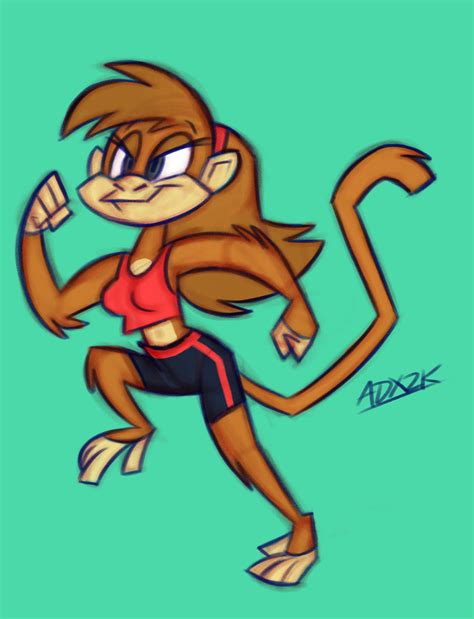 Monkey Run by ArtDexo2000 on DeviantArt