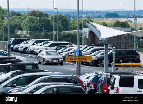 Terminal 5 Car Parking, Heathrow Airport, London, UK Stock Photo ...