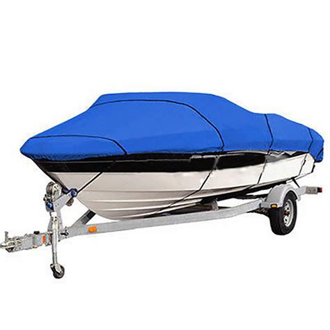 210d 11-13ft/14-16ft/17-19ft/20-22ft heavy duty boat cover for v-hull ...