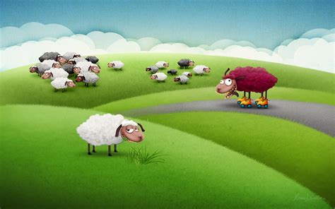 Sheep Wallpaper - WallpaperSafari