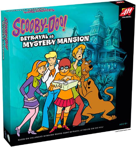 New Scooby Doo Betrayal at Mystery Mansion Board Game Is Perfect For ...