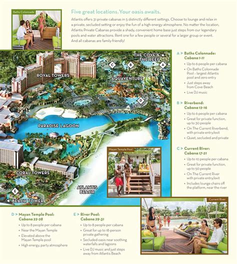 Atlantis Bahamas Water Park Map - Maping Resources