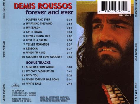 Demis Roussos Forever And Ever Mp3 Download - digitalgalaxy