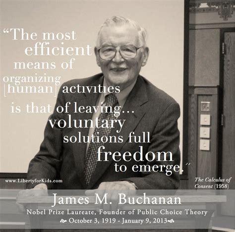 James M. Buchanan, The Calculus of Consent | Choice theory, Liberty ...