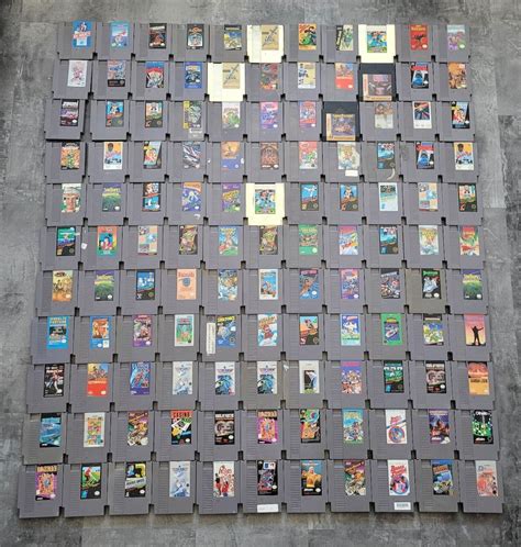 120 Nintendo NES Games all Authentic and Tested pick and - Etsy Canada