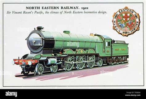 North Easter Railway Pacific class 4-6-2 steam locomotive designed for ...