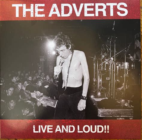 The Adverts – Live And Loud!! (2023, Red, Vinyl) - Discogs