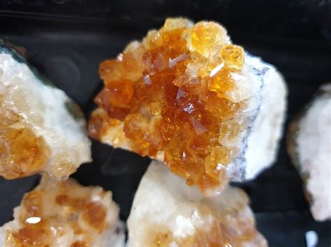 Citrine crystal cluster - druse - The Crystal Healer