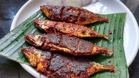 Fish Tawa Fry,,,, Mackarel | Bangude fish masala fry recipe. - YouTube