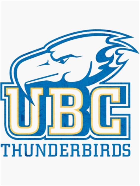 "University of British Columbia UBC Thunderbirds " Sticker for Sale by ...