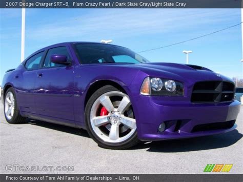 Plum Crazy Pearl - 2007 Dodge Charger SRT-8 - Dark Slate Gray/Light ...