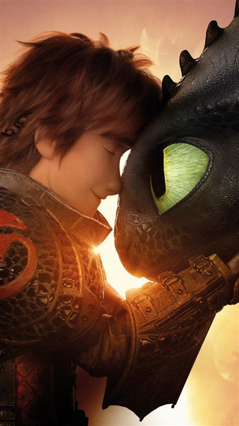 Hiccup Night Fury Toothless How To Train Your Dragon 3 4K Ultra HD ...